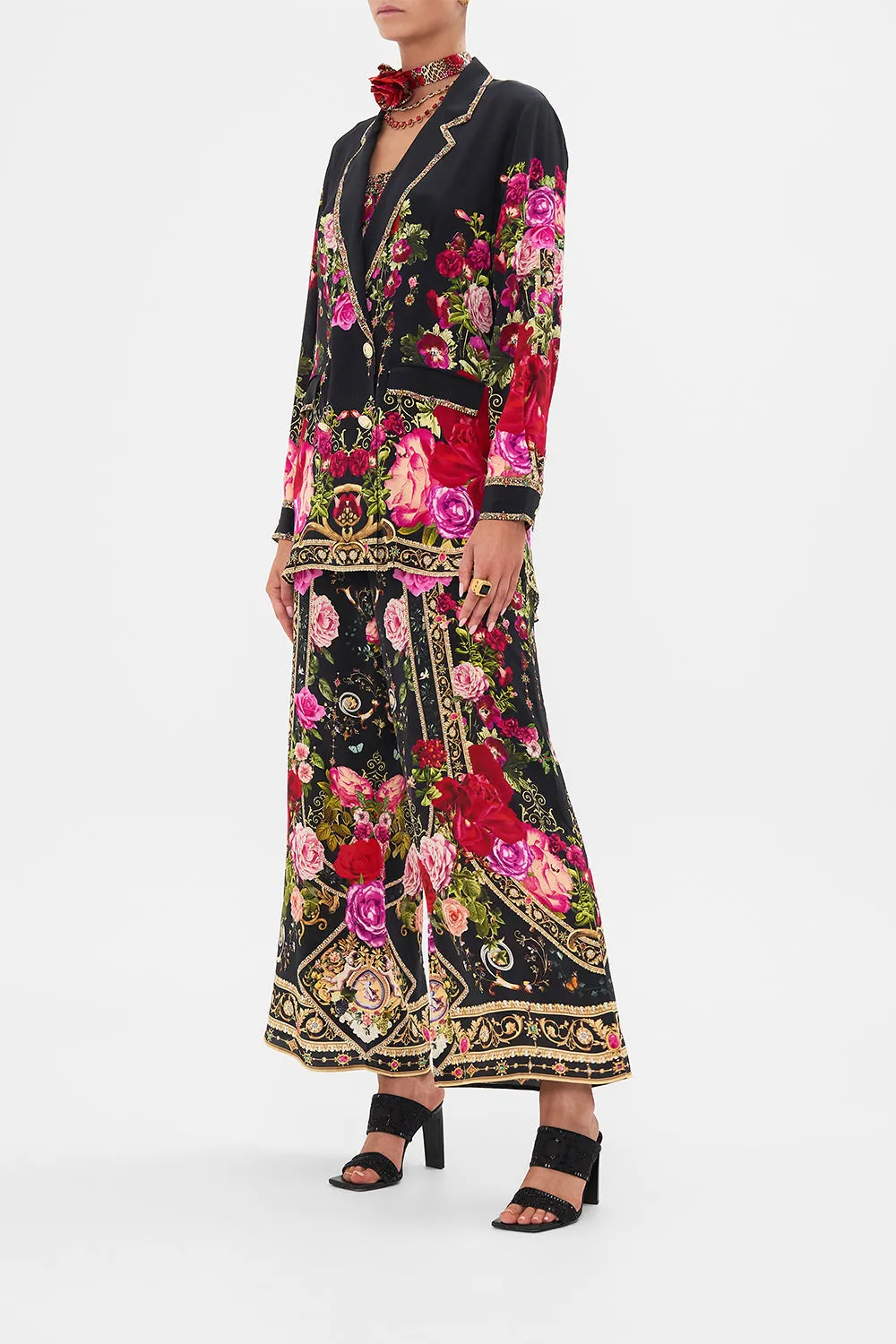 DOUBLE BREASTED SOFT JACKET RESERVATION FOR LOVE sold by Camilla product image thumbnail 4