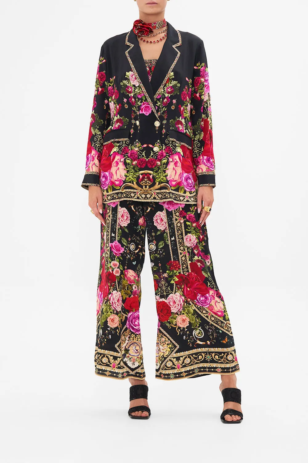 DOUBLE BREASTED SOFT JACKET RESERVATION FOR LOVE sold by Camilla