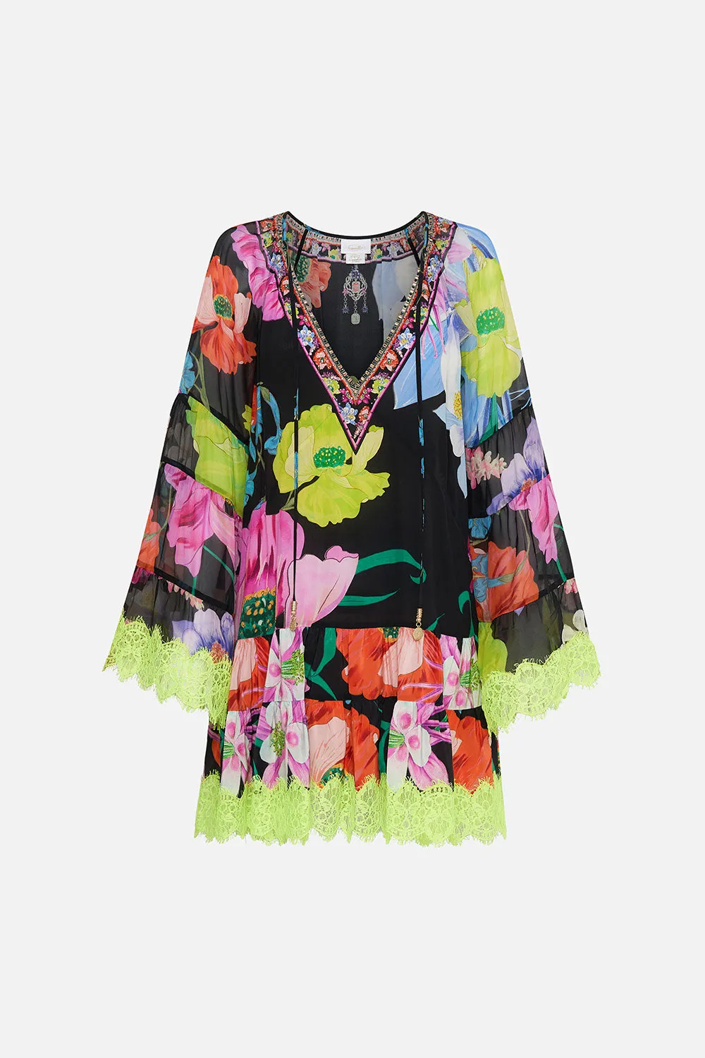 A-LINE GATHERED PANEL DRESS AWAY WITH THE FAIRIES sold by Camilla product image thumbnail 3