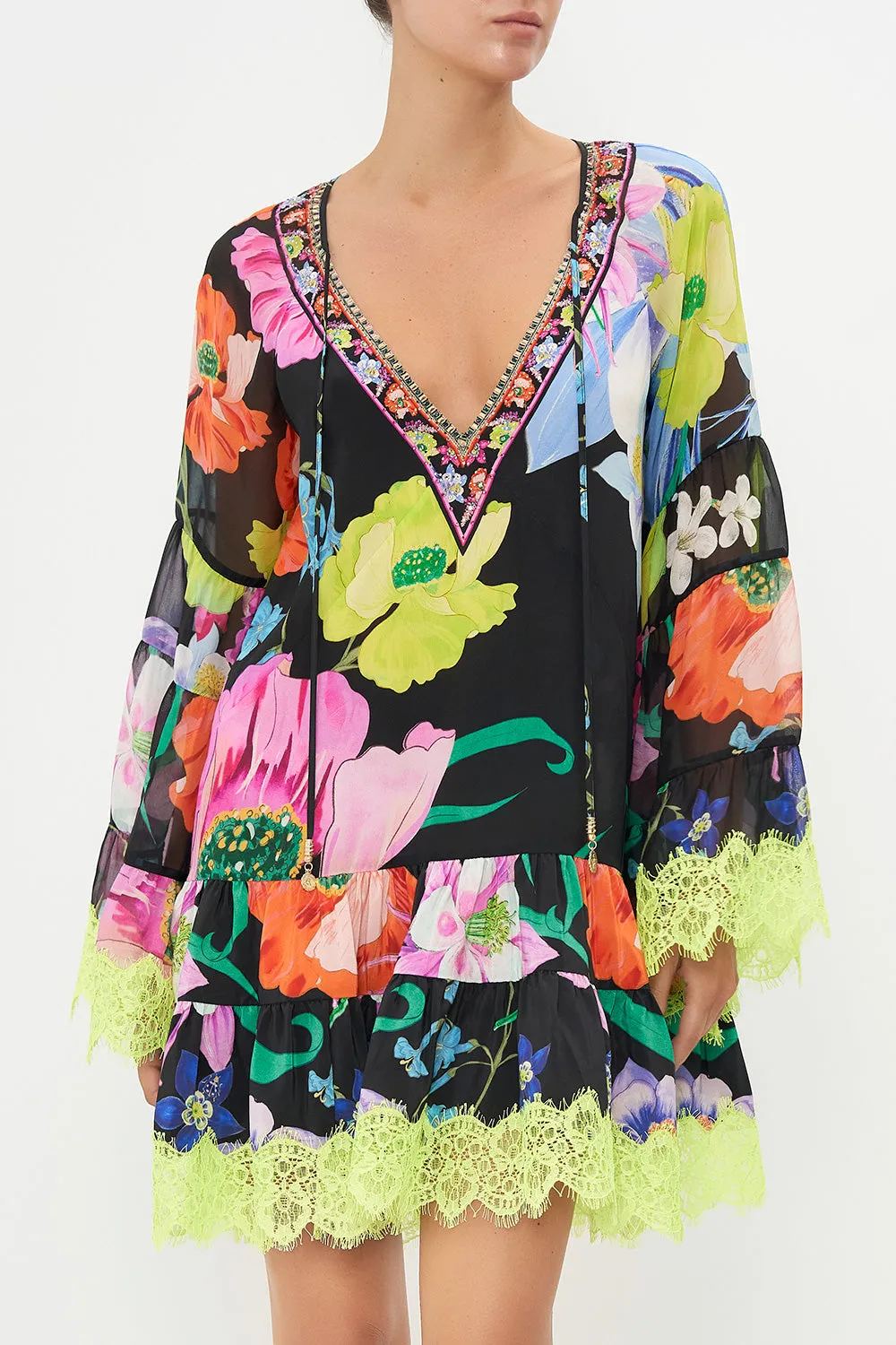 A-LINE GATHERED PANEL DRESS AWAY WITH THE FAIRIES sold by Camilla product image thumbnail 5