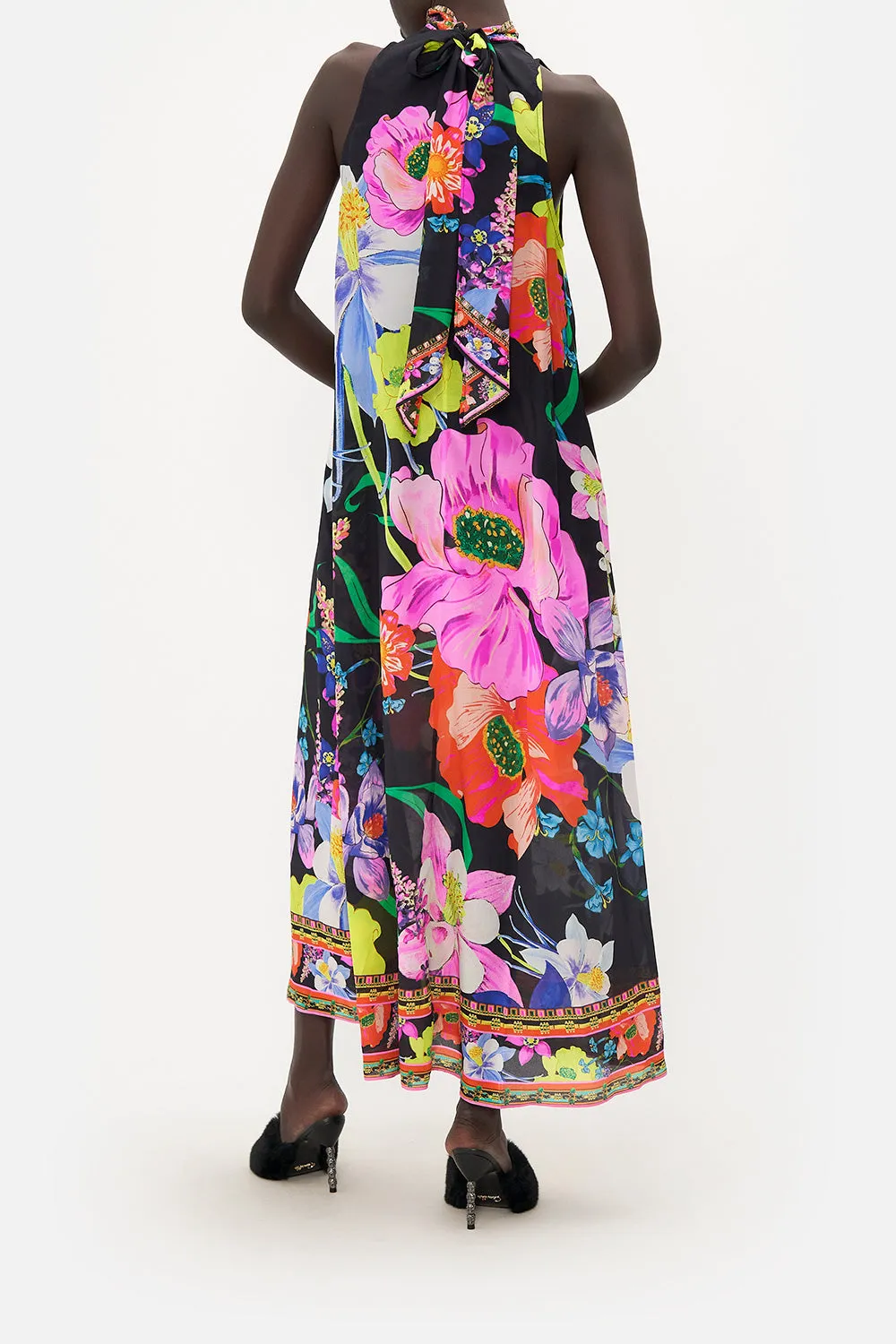 HIGH NECK DRESS WITH BACK NECK TIE AWAY WITH THE FAIRIES sold by Camilla product image thumbnail 2