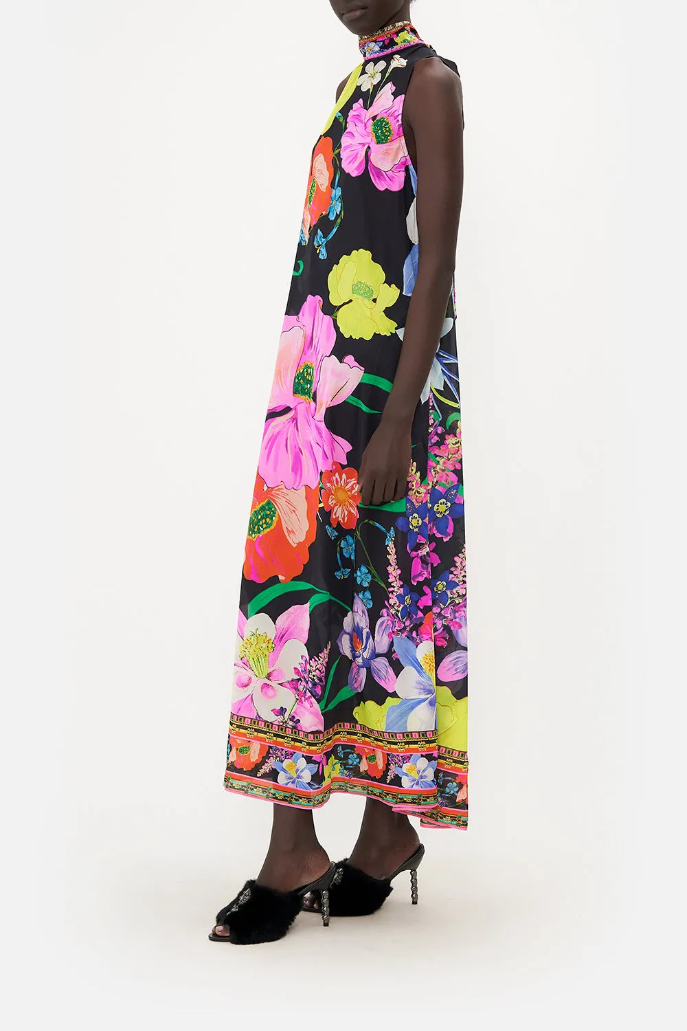 HIGH NECK DRESS WITH BACK NECK TIE AWAY WITH THE FAIRIES sold by Camilla product image thumbnail 4