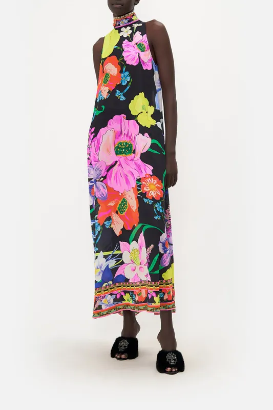 HIGH NECK DRESS WITH BACK NECK TIE AWAY WITH THE FAIRIES sold by Camilla