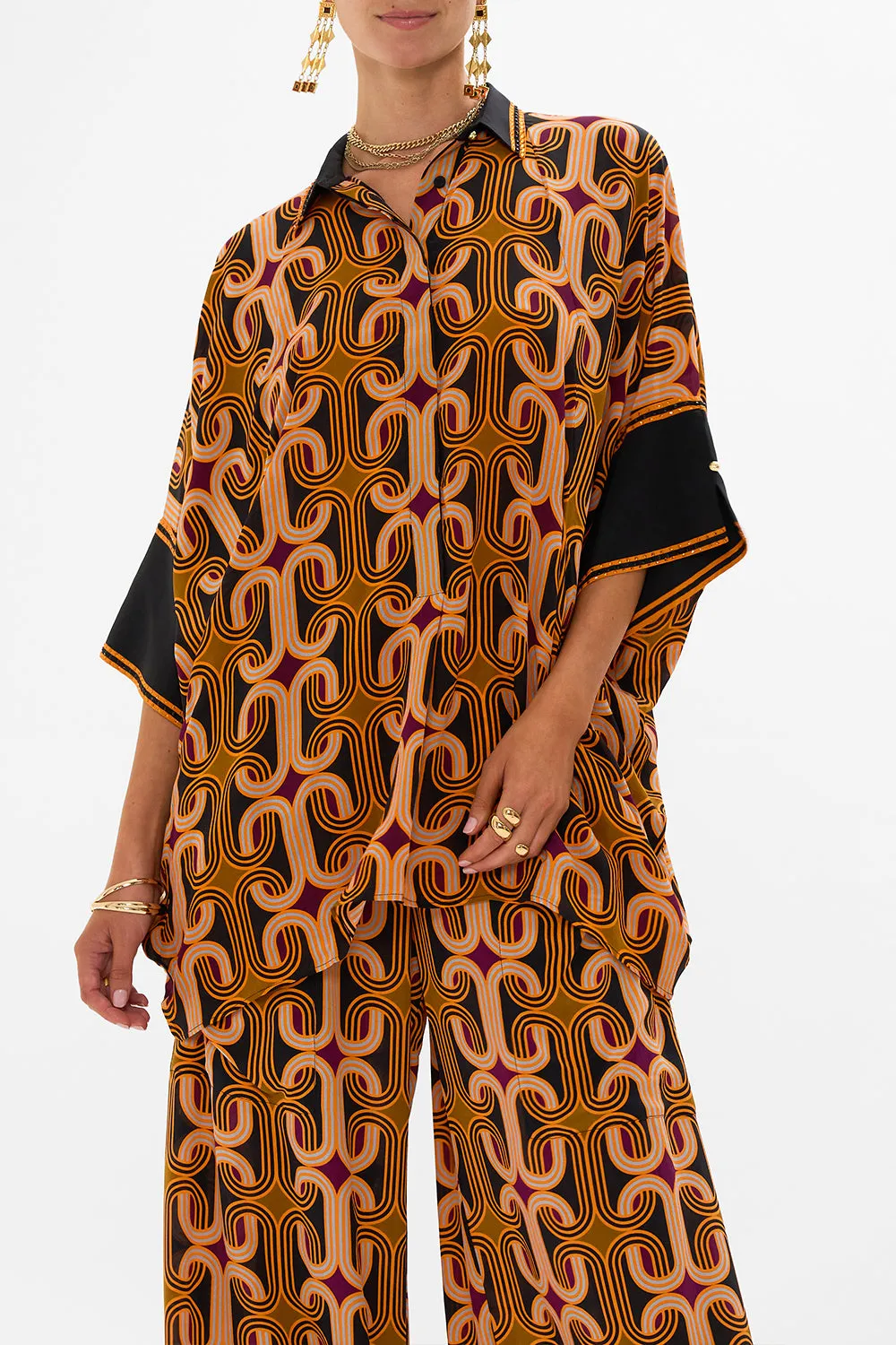 BATWING SHIRT ONE NIGHT IN DE WALLEN sold by Camilla product image thumbnail 5