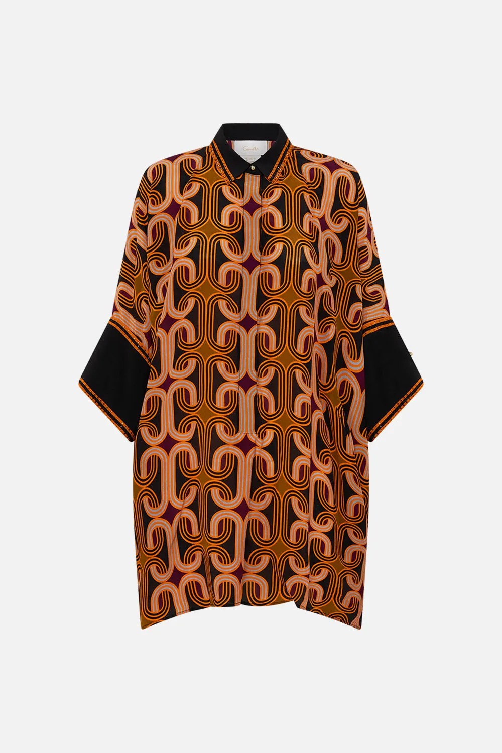 BATWING SHIRT ONE NIGHT IN DE WALLEN sold by Camilla product image thumbnail 3