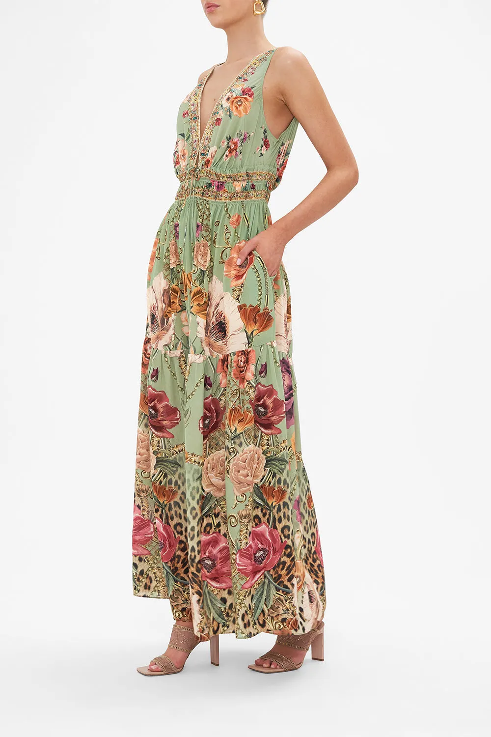 SHIRRED WAIST DETAIL LONG DRESS GROW AND GLOW sold by Camilla product image thumbnail 4