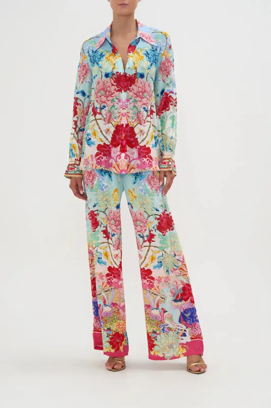 CURVED COLLAR BLOUSE GO STAG sold by Camilla