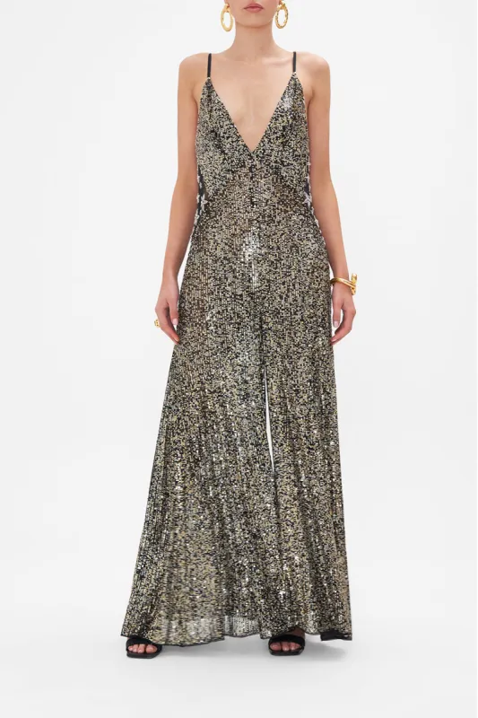 JUMPSUIT WITH LACE INSERT CHAOS IN THE COSMOS sold by Camilla