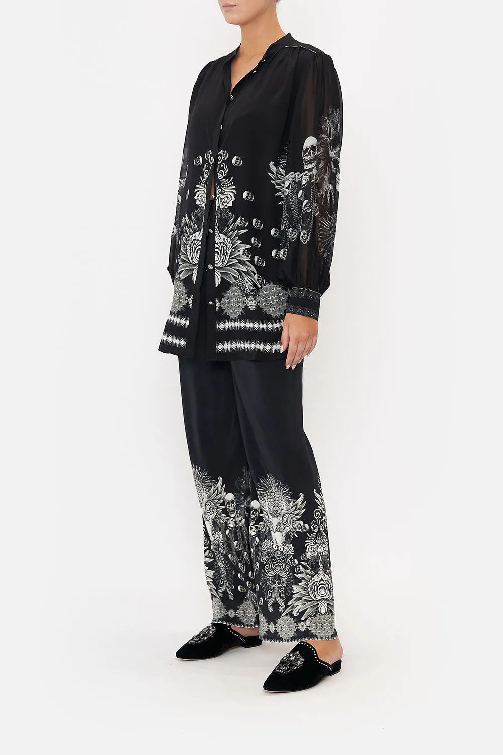 BLOUSON SLEEVE BLOUSE WITH YOKE ORDER OF DISORDER sold by Camilla product image thumbnail 4