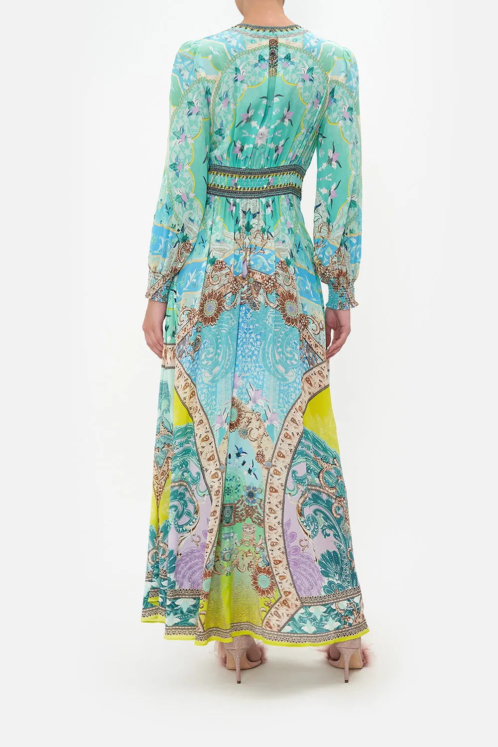 BUTTON DRESS WITH SHAPED WAISTBAND TURN BACK TIME sold by Camilla product image thumbnail 2