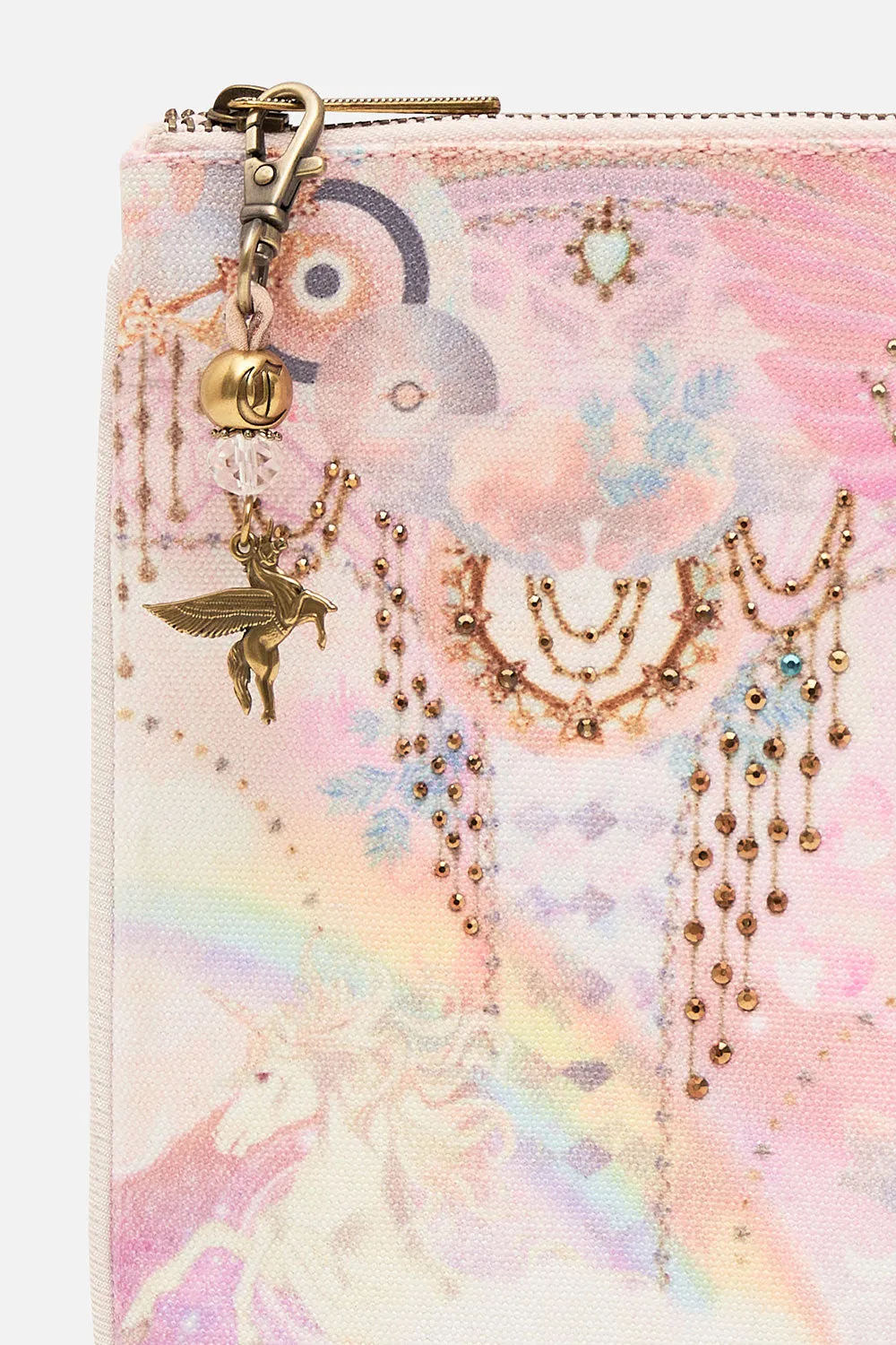 SMALL CANVAS CLUTCH WINGS OF PEGASUS sold by Camilla product image thumbnail 2