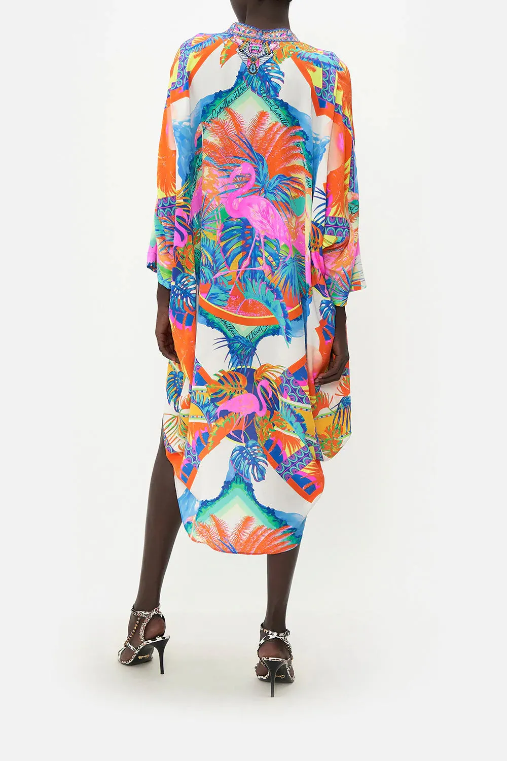 SCOOP BACK SHIRT DRESS FLAMENCO FLAMINGO sold by Camilla product image thumbnail 2