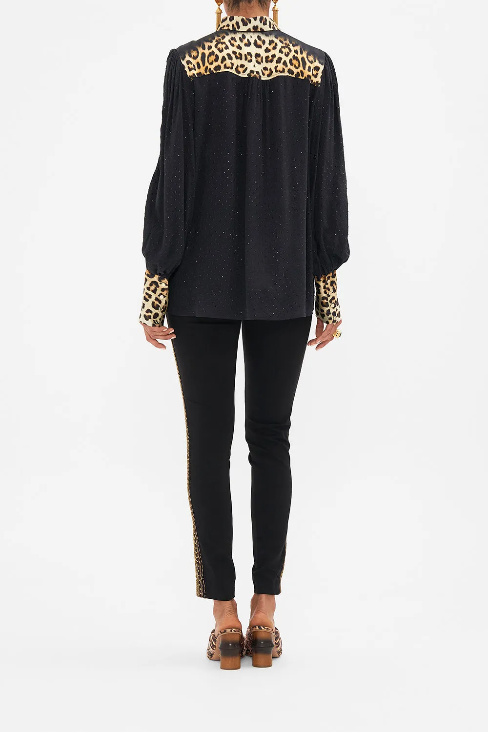 BUTTON THROUGH BLOUSON SLEEVE BLOUSE STANDING OVATION sold by Camilla product image thumbnail 2