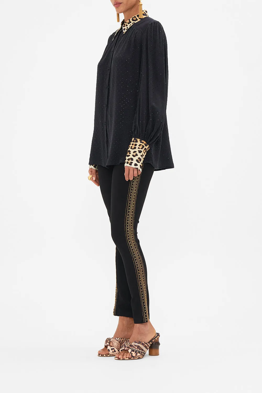 BUTTON THROUGH BLOUSON SLEEVE BLOUSE STANDING OVATION sold by Camilla product image thumbnail 4