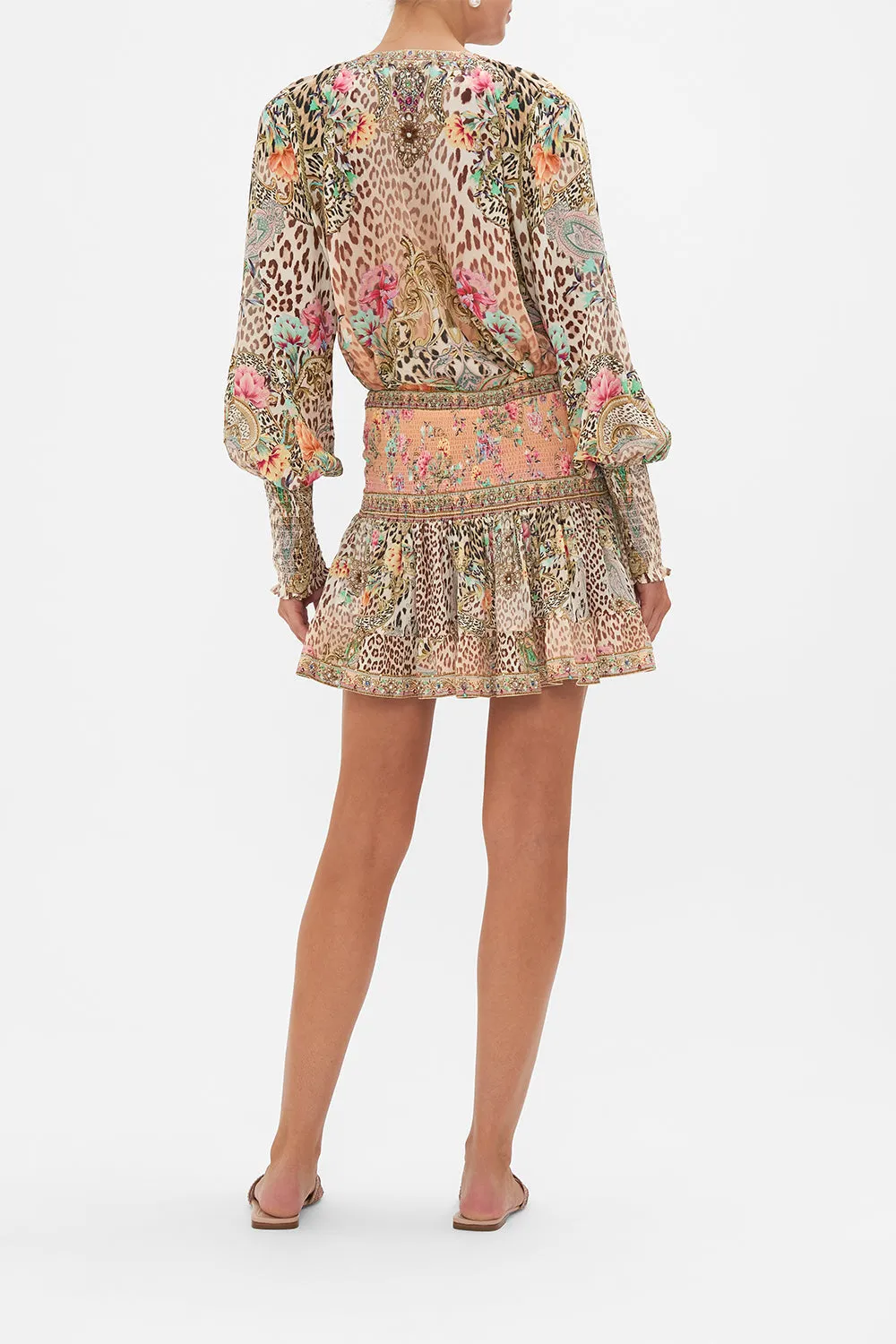 SHORT SHIRRED SKIRT QUEEN ATLANTIS sold by Camilla product image thumbnail 2