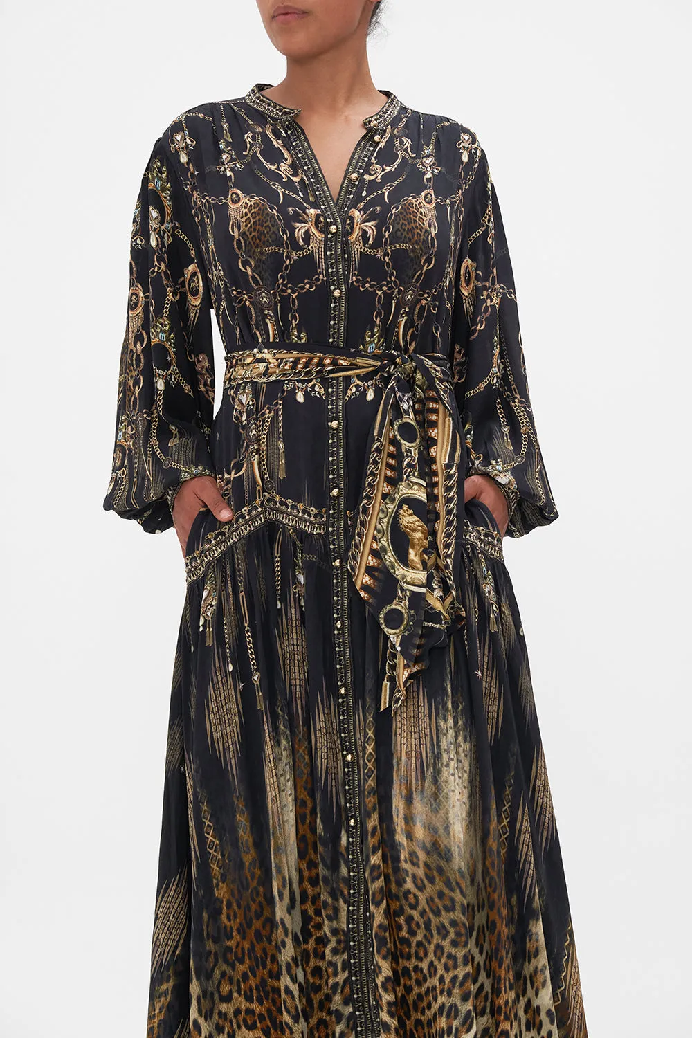 BUTTON THROUGH DRESS WITH YOKE JUNGLE DREAMING sold by Camilla product image thumbnail 5