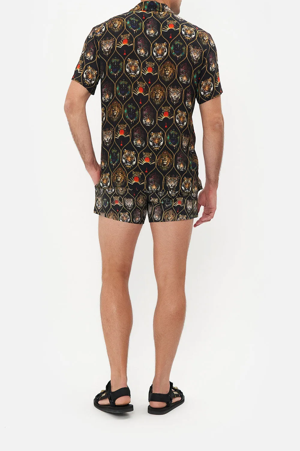 SHORT SLEEVE CAMP COLLARED SHIRT JAGGIS JEWELS sold by Camilla product image thumbnail 2