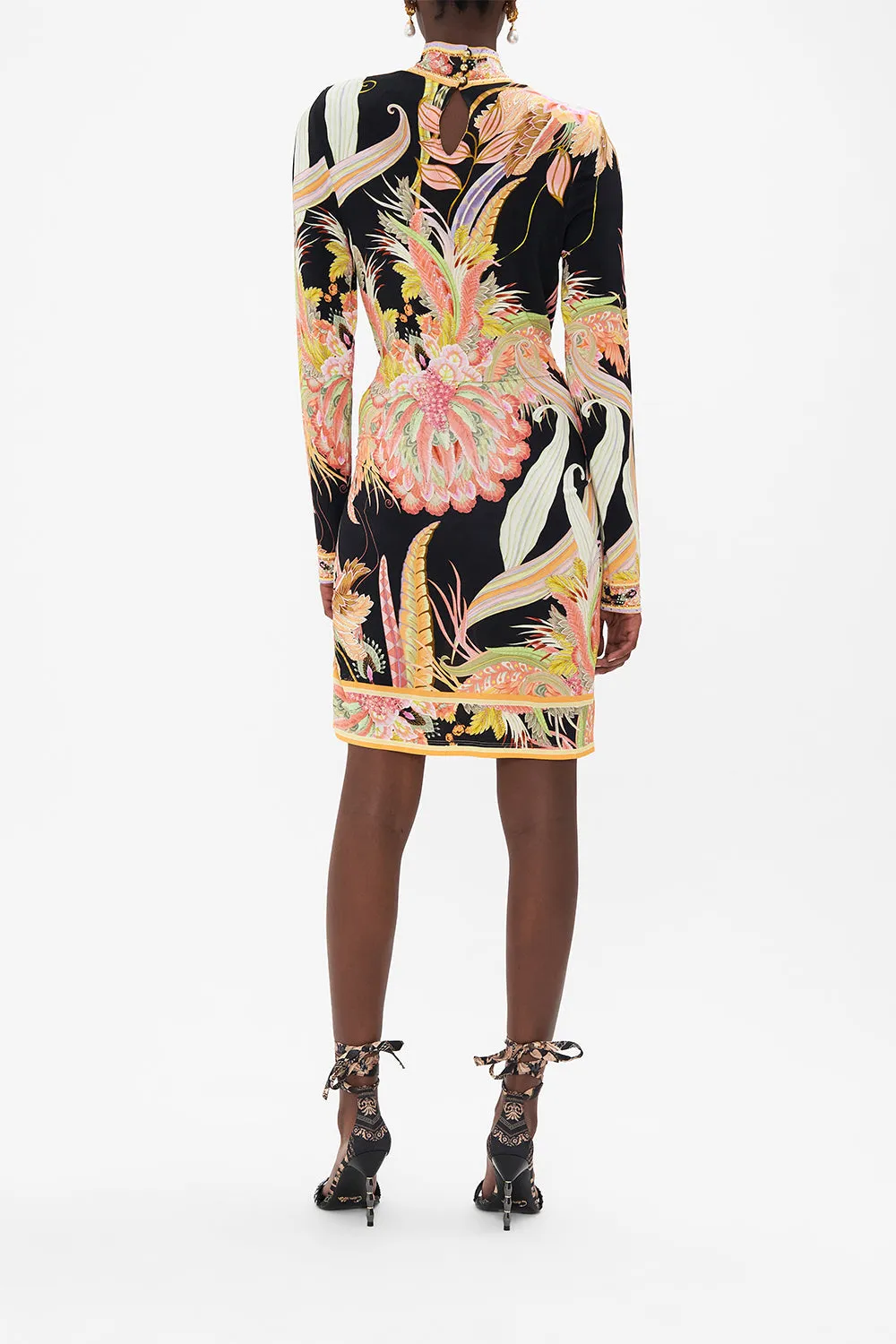 CROSS FRONT MINI DRESS LADY OF THE MOON sold by Camilla product image thumbnail 2