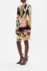 CROSS FRONT MINI DRESS LADY OF THE MOON sold by Camilla
