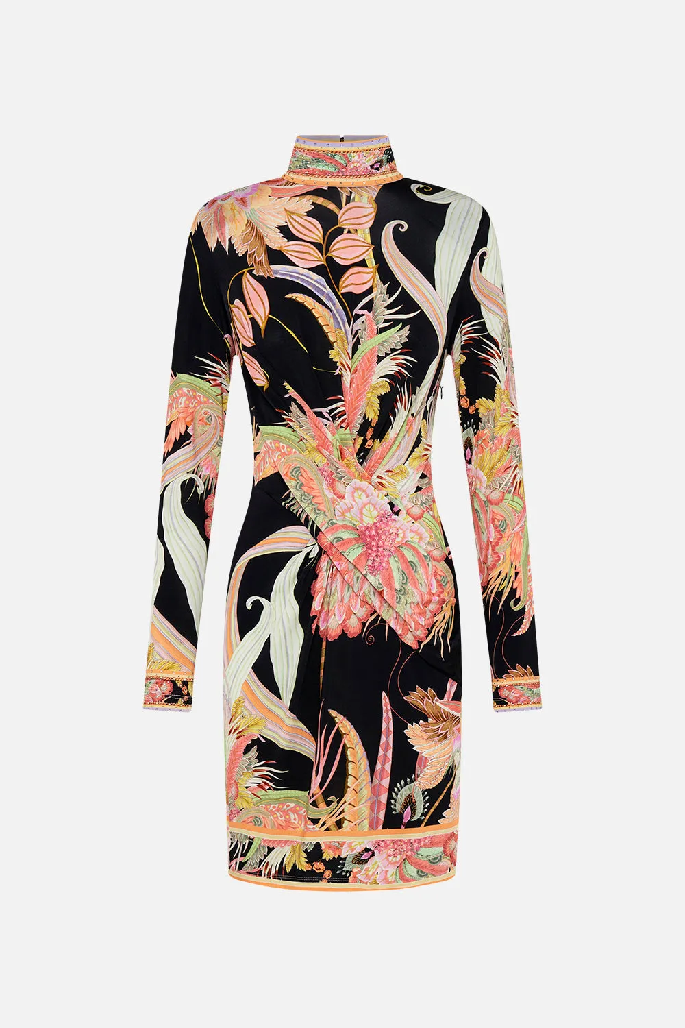 CROSS FRONT MINI DRESS LADY OF THE MOON sold by Camilla product image thumbnail 4