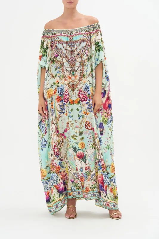 OFF SHOULDER KAFTAN HONEY HONEY sold by Camilla
