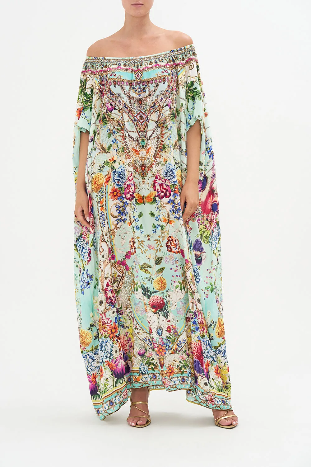 OFF SHOULDER KAFTAN HONEY HONEY sold by Camilla