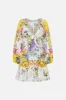 SHORT TIE FRONT BLOUSON DRESS CATERINA SPRITZ sold by Camilla