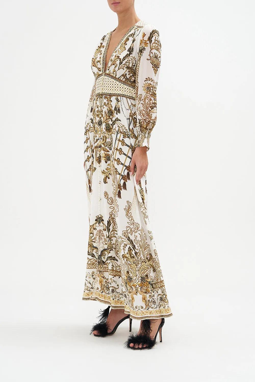 BUTTON DRESS WITH SHAPED WAISTBAND ROAD TO RICHESSE sold by Camilla product image thumbnail 4