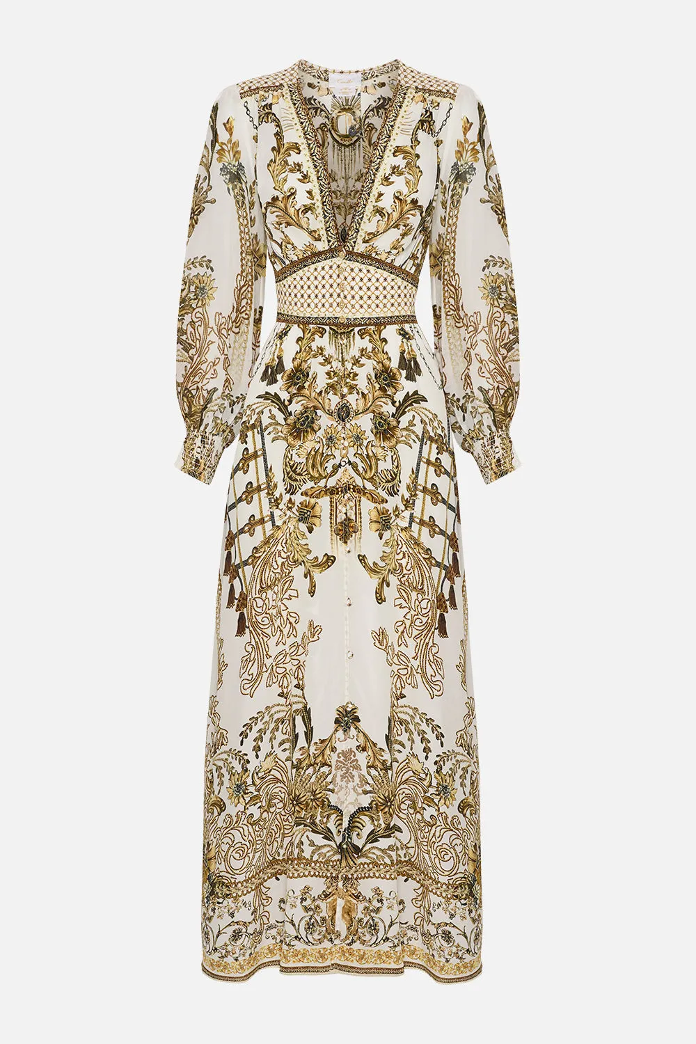 BUTTON DRESS WITH SHAPED WAISTBAND ROAD TO RICHESSE sold by Camilla product image thumbnail 3