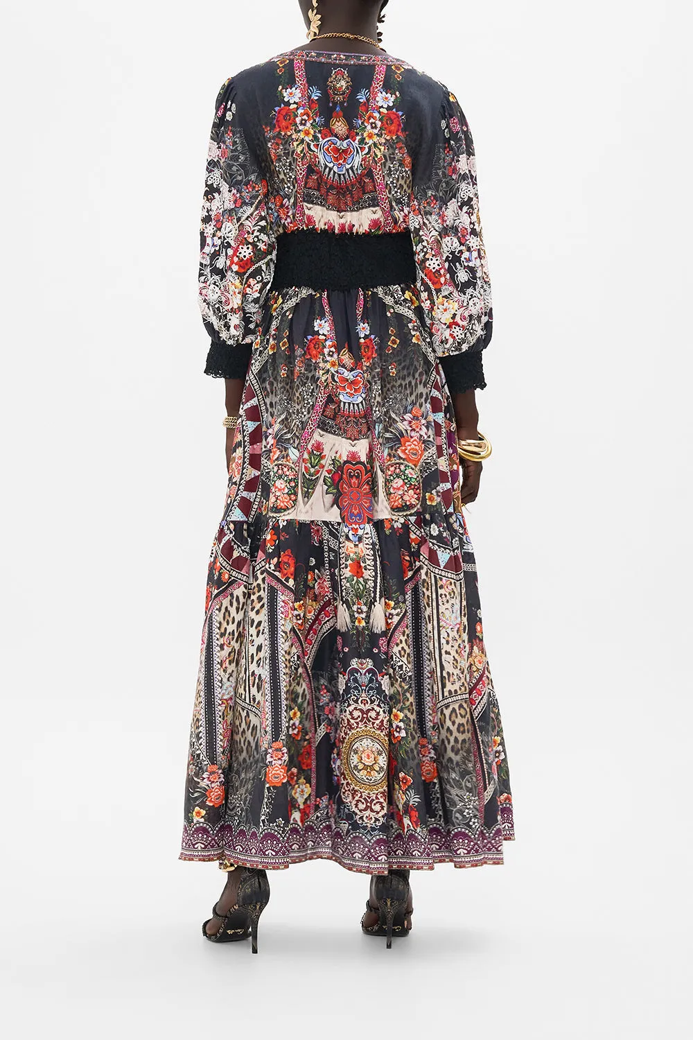 SHIRRED WAISTBAND LONG DRESS VOLENDAM DOLLS sold by Camilla product image thumbnail 2