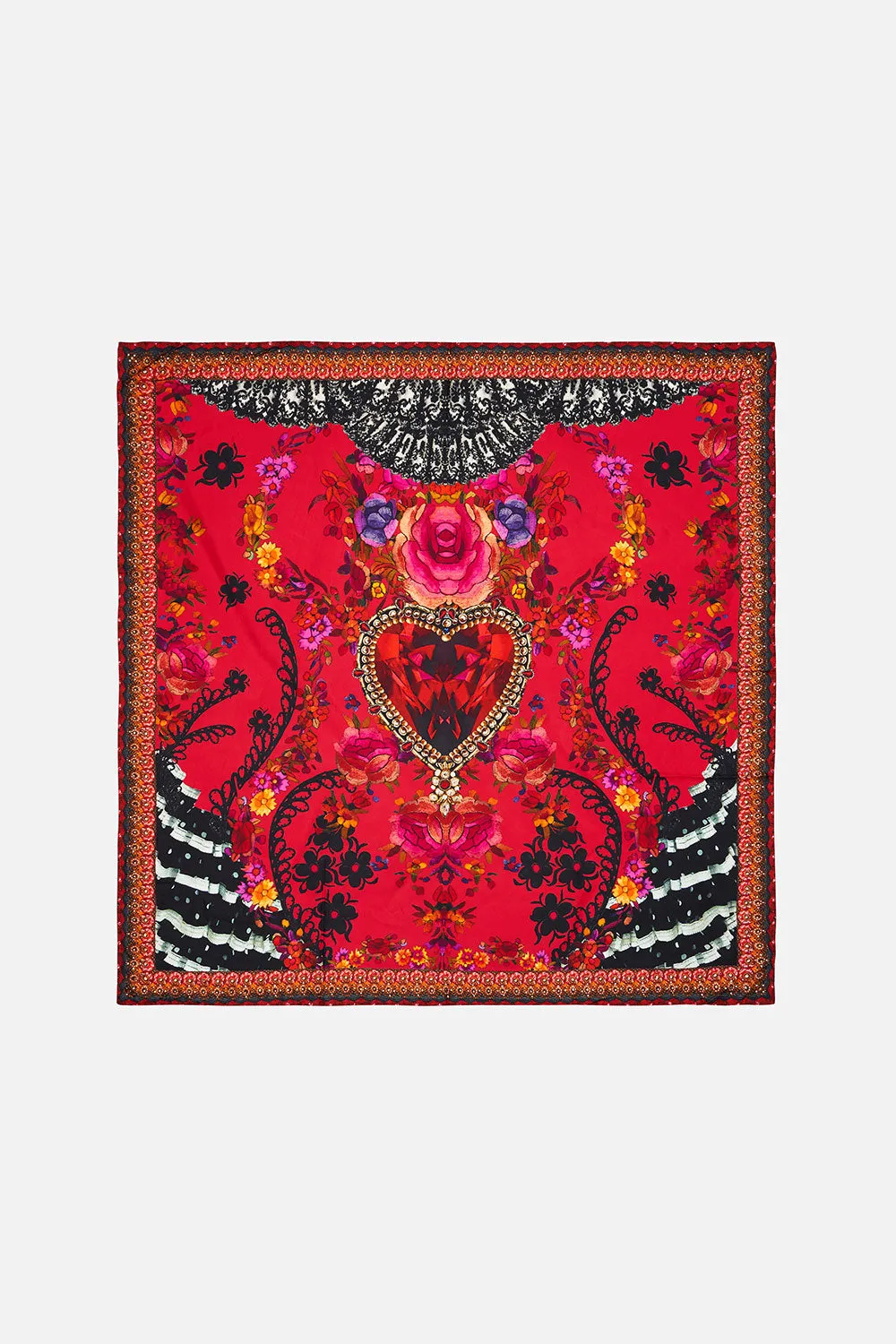 LARGE SQUARE SCARF VIEW FROM THE VEIL sold by Camilla product image thumbnail 2