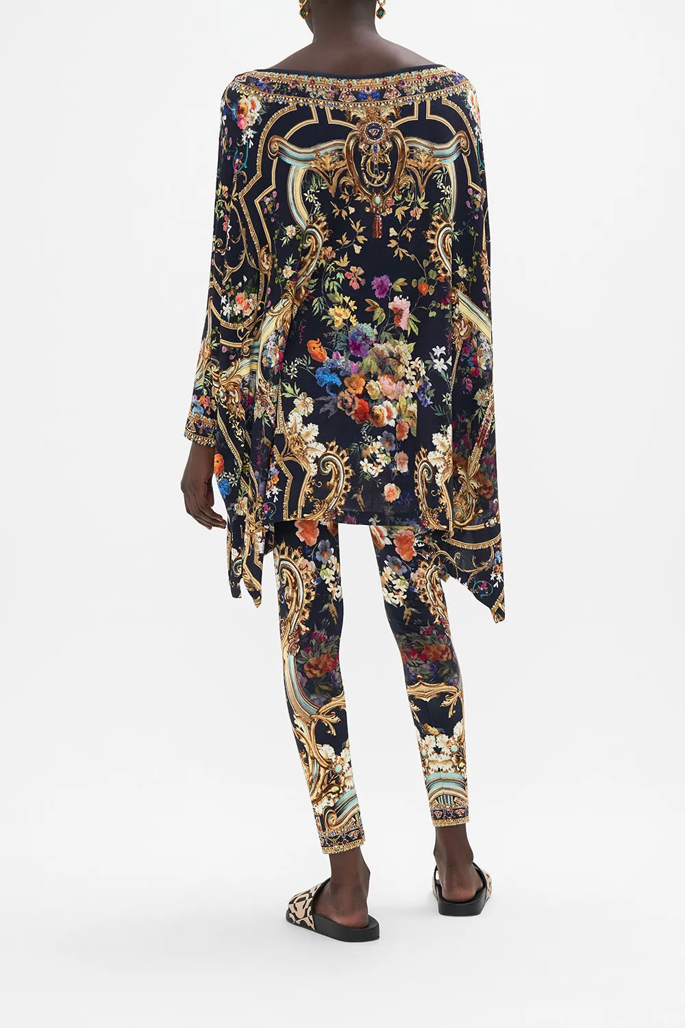 SCOOP NECK SLOUCH TEE PLAY YOUR CARDS RIGHT sold by Camilla product image thumbnail 2