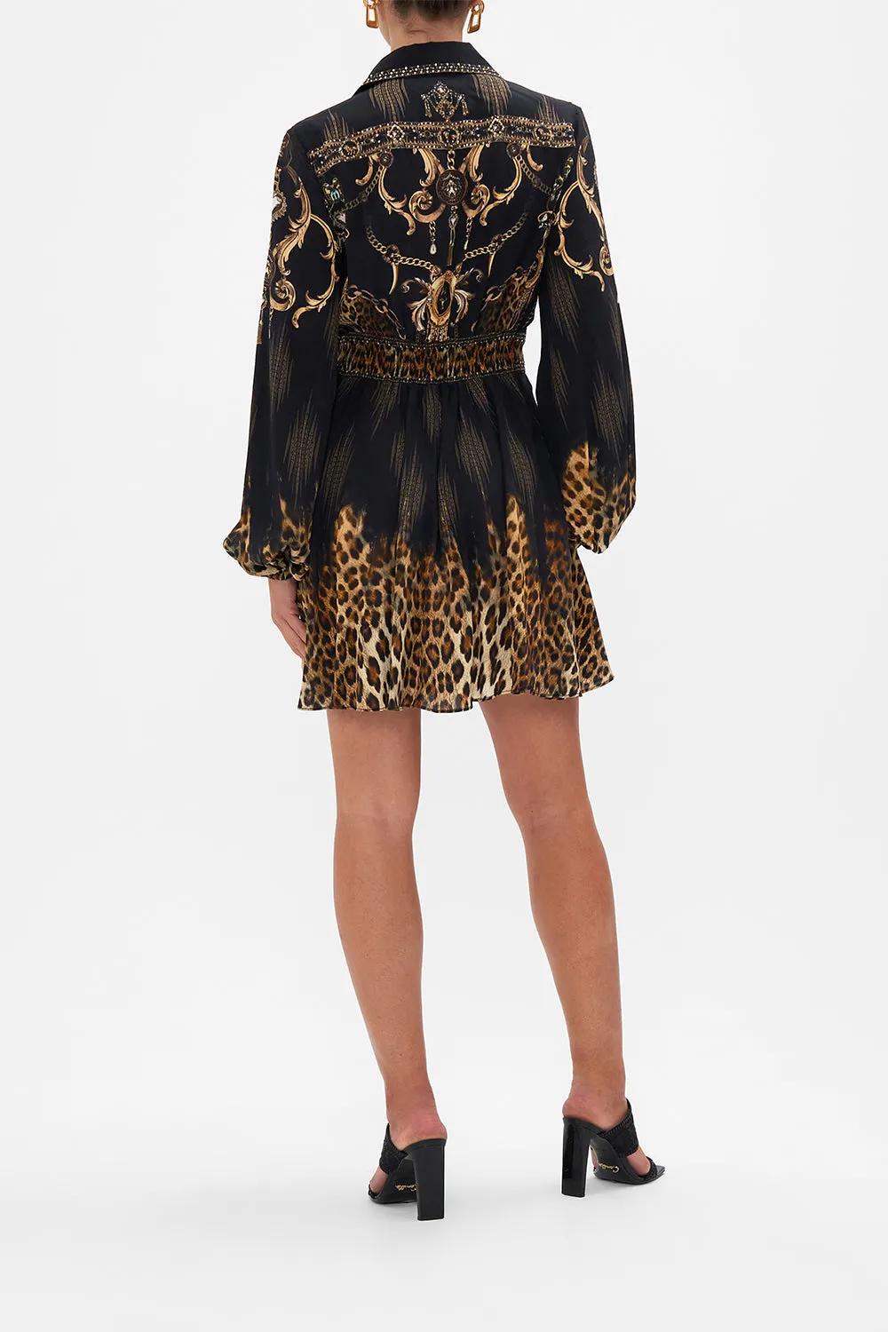 COLLARED SHAPED WAISTBAND DRESS JUNGLE DREAMING sold by Camilla product image thumbnail 2