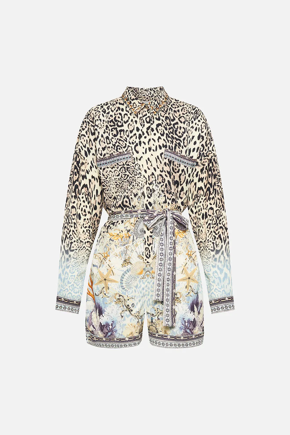 LONG SLEEVE BOILER PLAYSUIT SEAHORSE SONNET sold by Camilla product image thumbnail 3