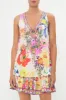 V NECK BUTTON BACK TOP FAIRY GANG sold by Camilla