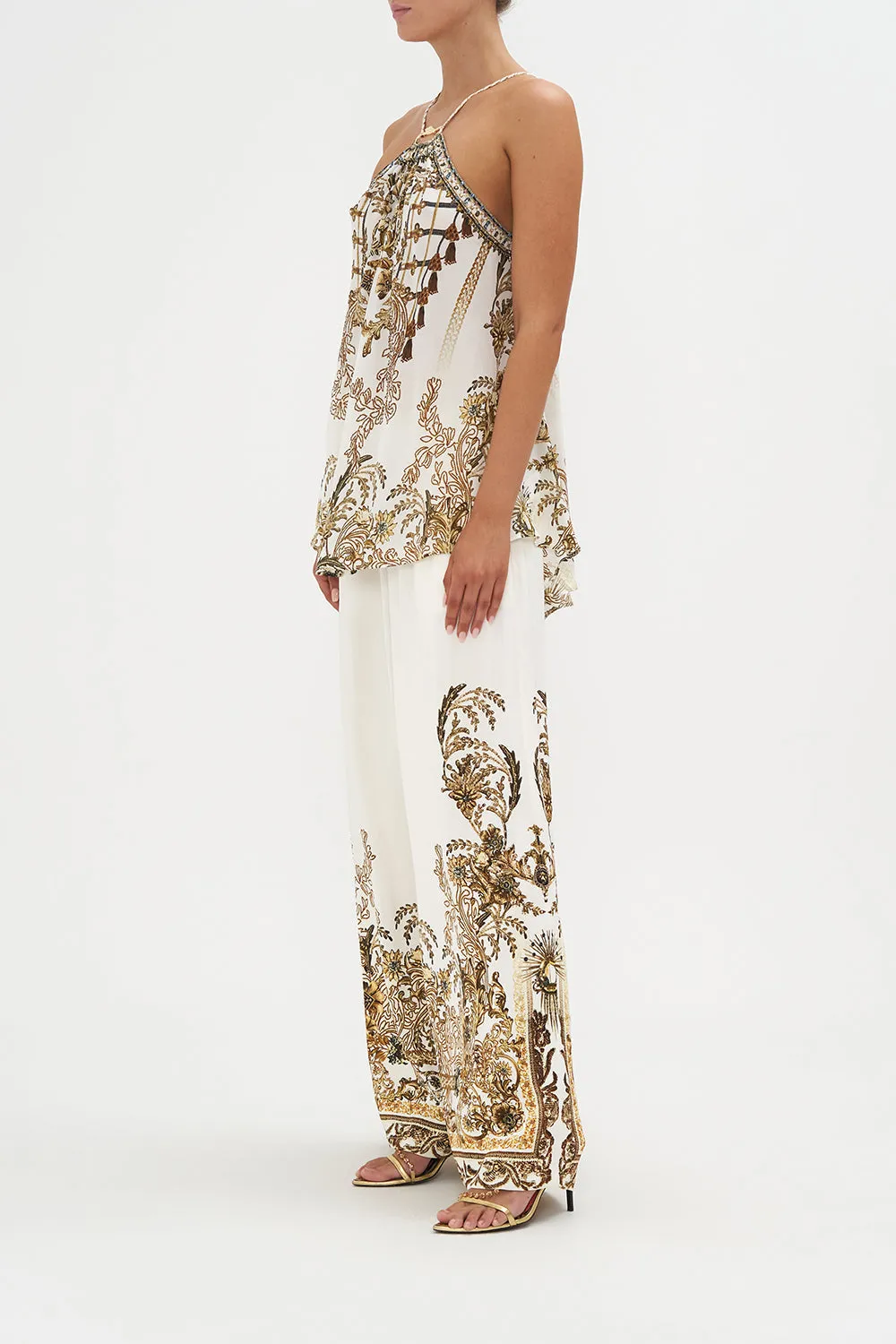 HALTER TOP WITH HARDWARE ROAD TO RICHESSE sold by Camilla product image thumbnail 4