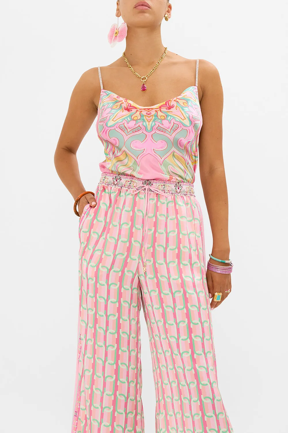 BIAS CAMI TEA WITH TUSCHINSKI sold by Camilla product image thumbnail 5