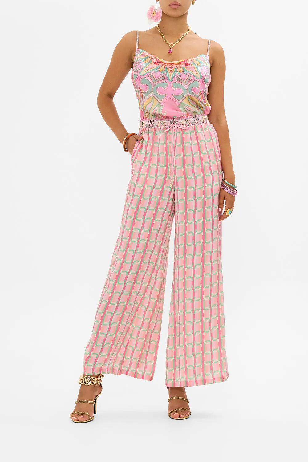 BIAS CAMI TEA WITH TUSCHINSKI sold by Camilla