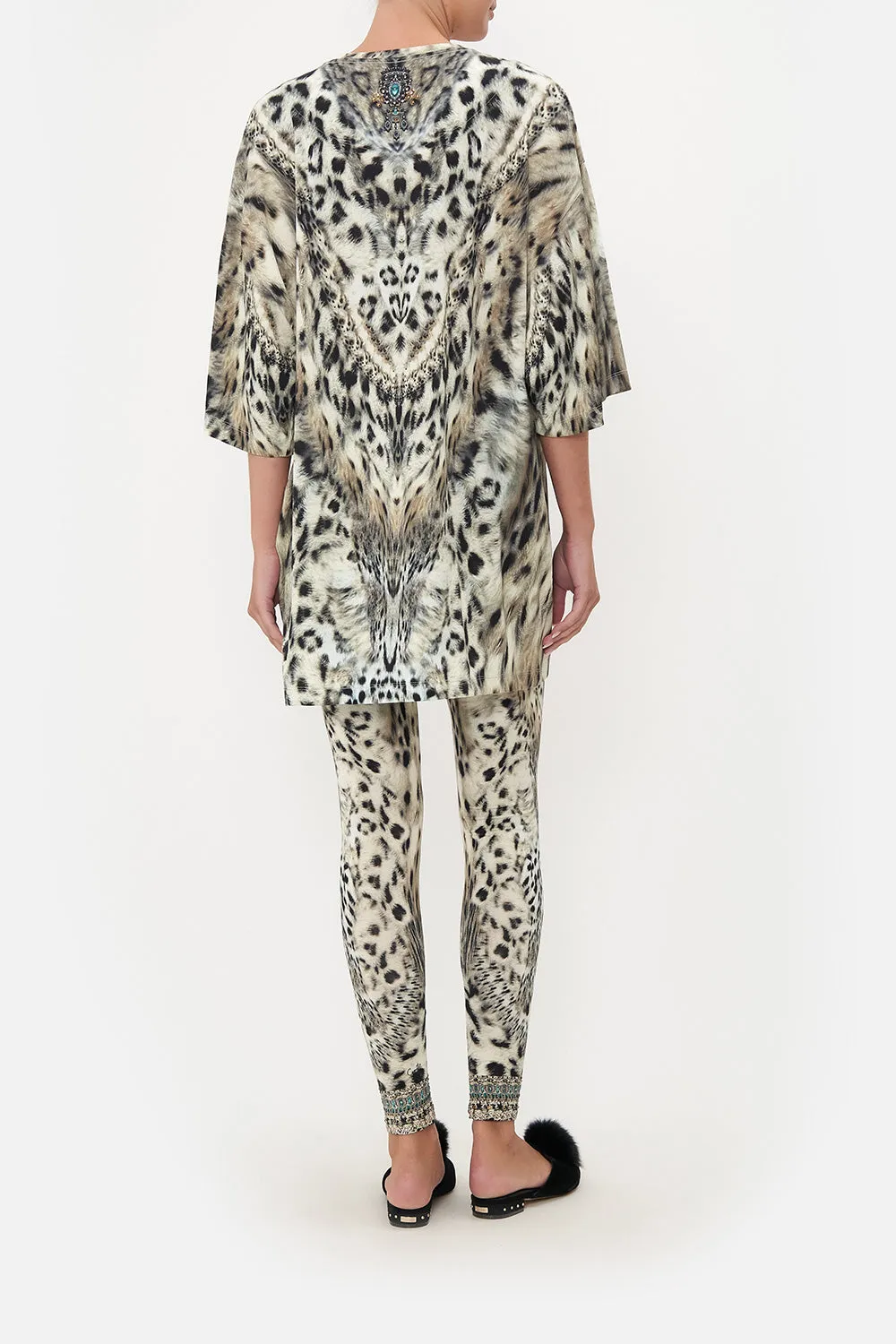 SUPER OVERSIZED TEE SNOW WHISPERS LOUNGE sold by Camilla product image thumbnail 2