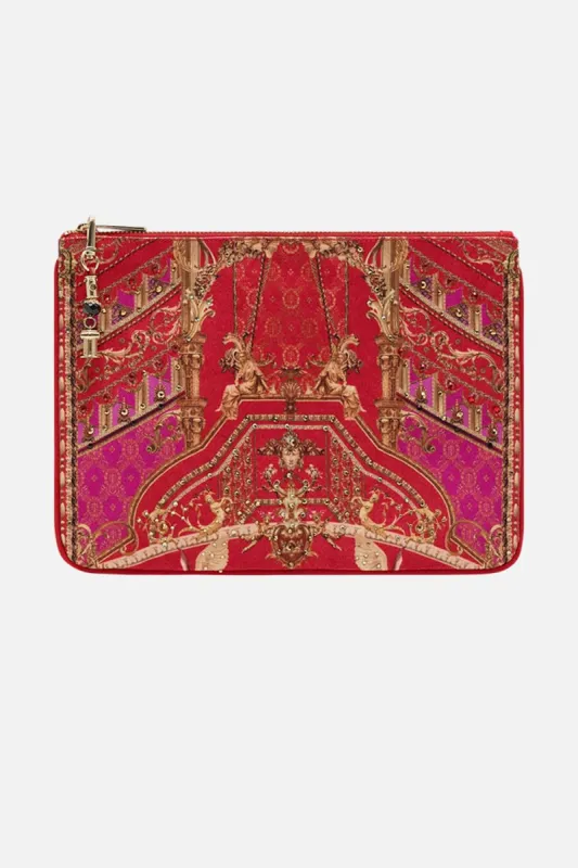 SMALL CANVAS CLUTCH SWEET SOPRANO sold by Camilla