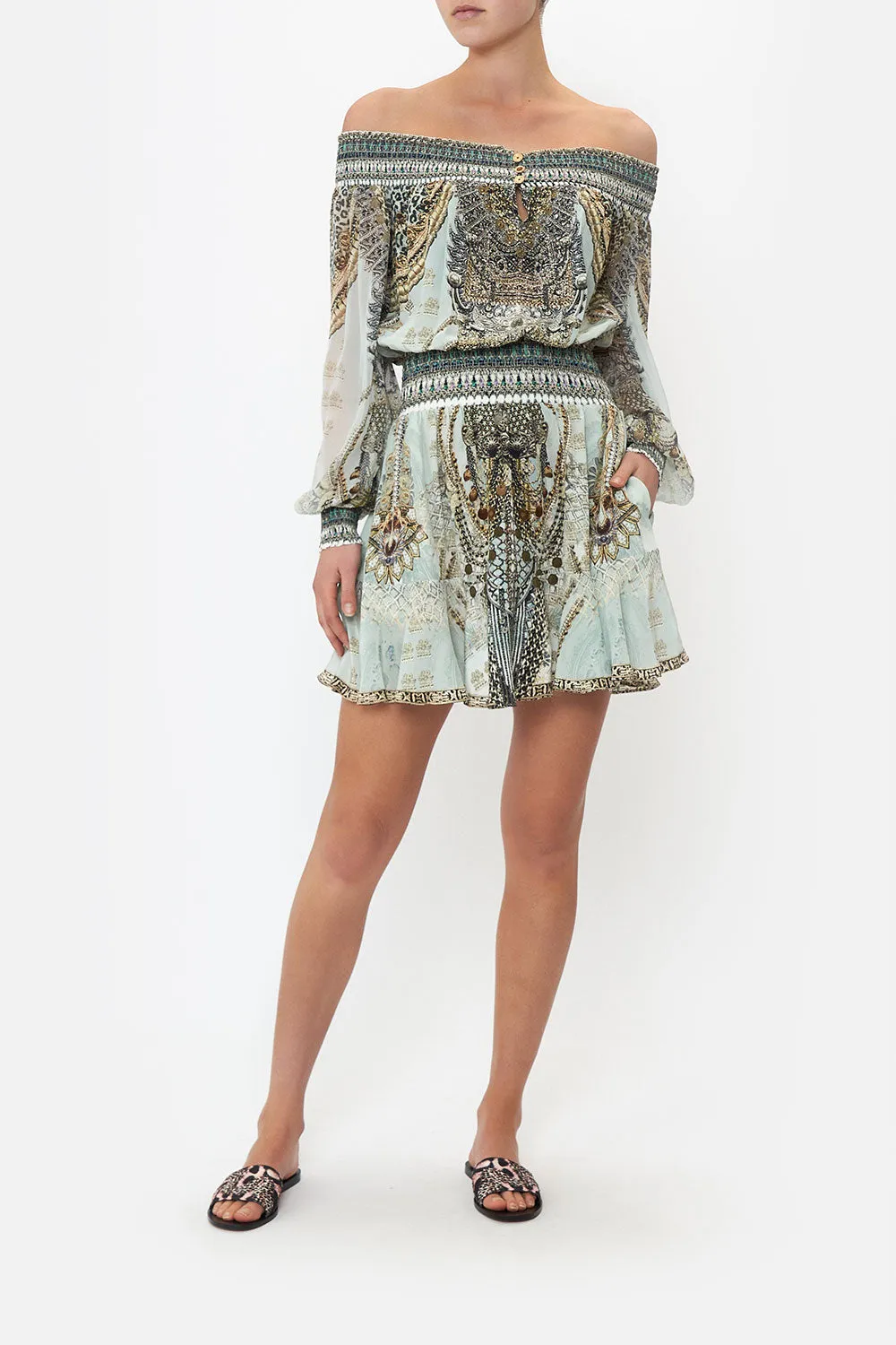 OFF SHOULDER SHORT DRESS FREE ESPIRITU sold by Camilla