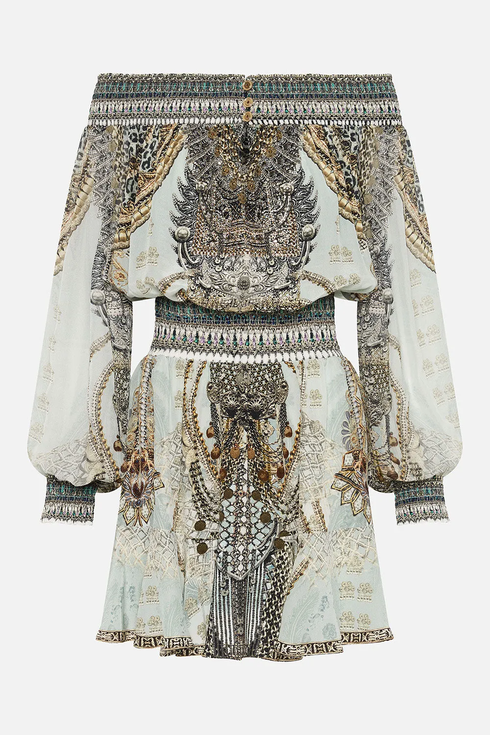 OFF SHOULDER SHORT DRESS FREE ESPIRITU sold by Camilla product image thumbnail 4