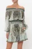 OFF SHOULDER SHORT DRESS FREE ESPIRITU sold by Camilla