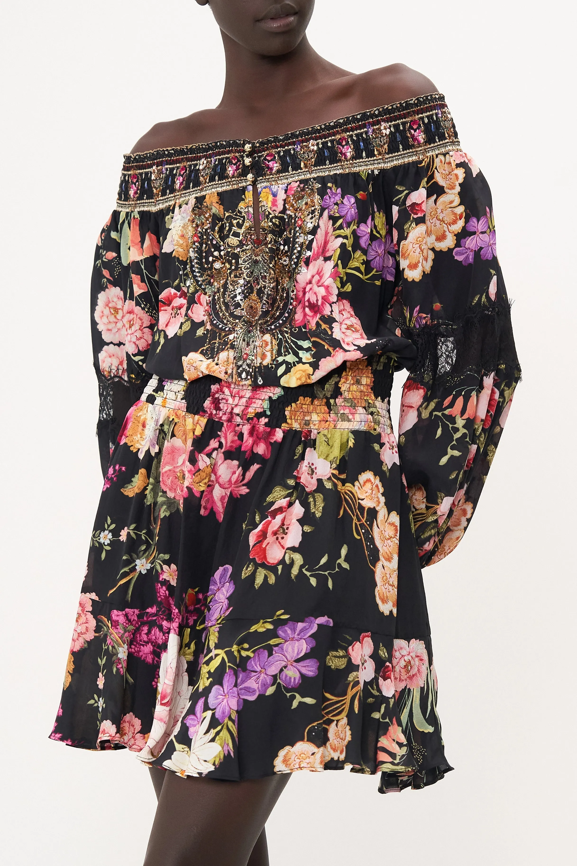 OFF SHOULDER SHORT DRESS LIBERTINE LADY sold by Camilla product image thumbnail 5