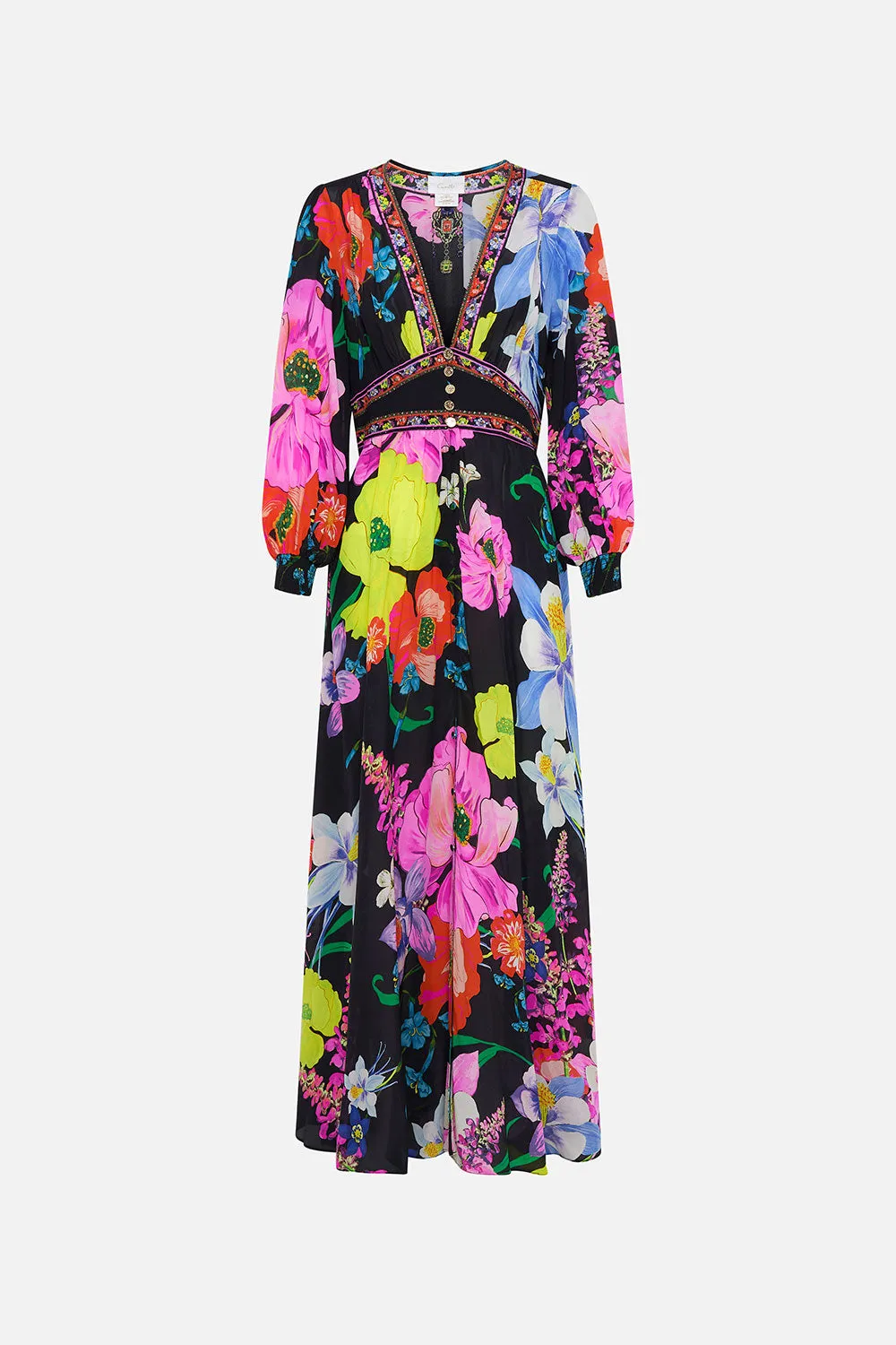 BUTTON DRESS WITH SHAPED WAISTBAND AWAY WITH THE FAIRIES sold by Camilla product image thumbnail 3