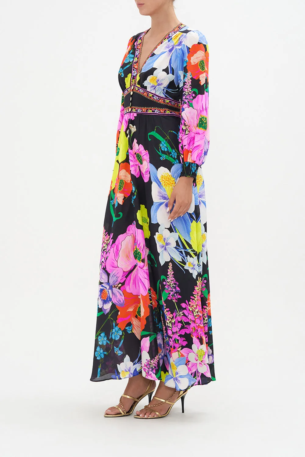 BUTTON DRESS WITH SHAPED WAISTBAND AWAY WITH THE FAIRIES sold by Camilla product image thumbnail 4