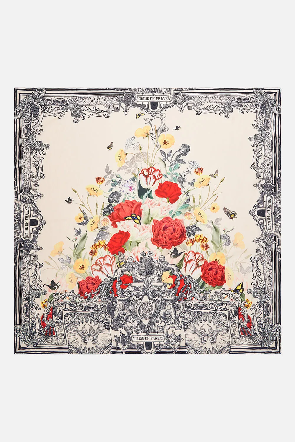 LARGE SQUARE SCARF ETCHED INTO ETERNITY sold by Camilla product image thumbnail 2