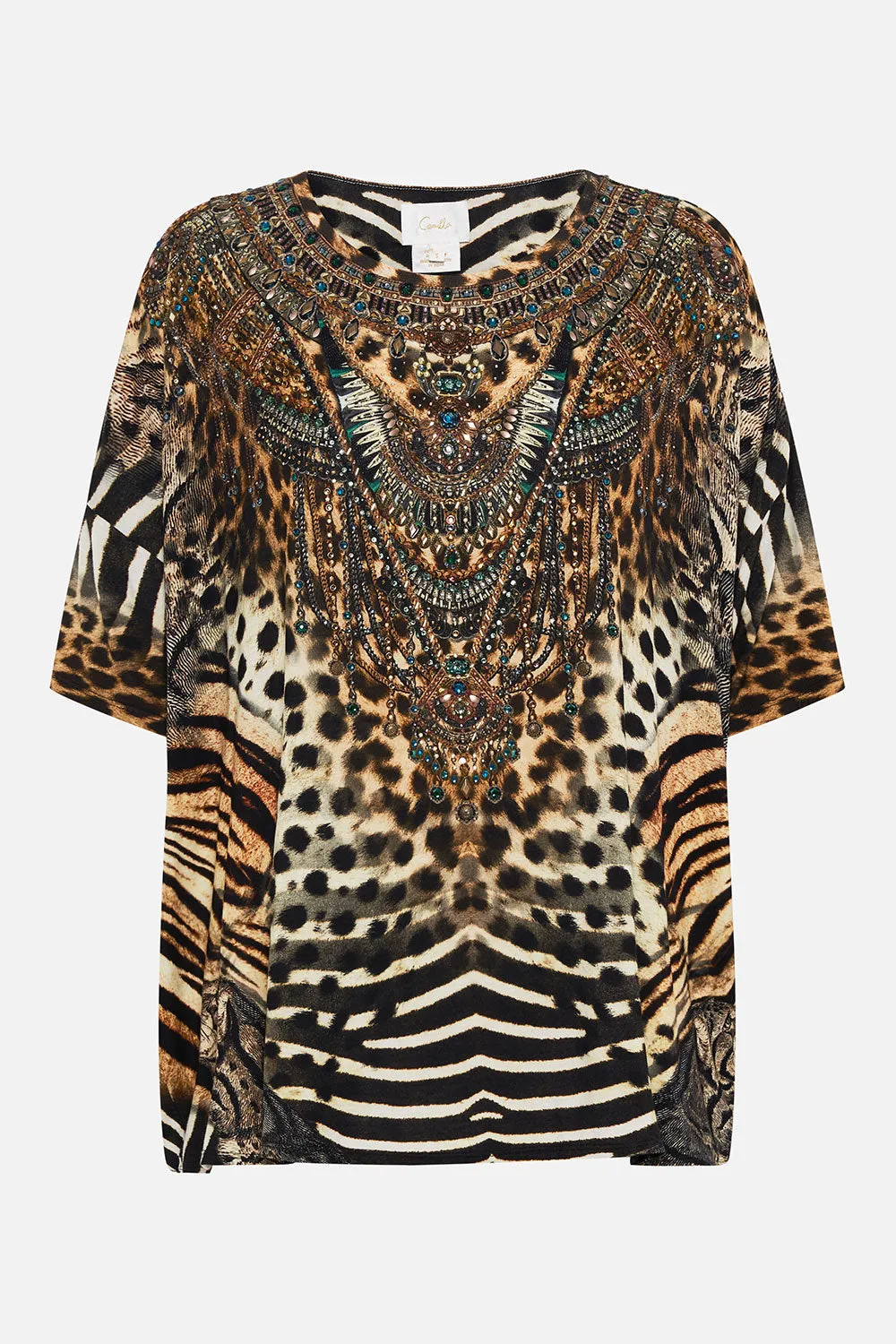 RELAXED FIT DROP SHOULDER TEE FOR THE LOVE OF LEO sold by Camilla product image thumbnail 3