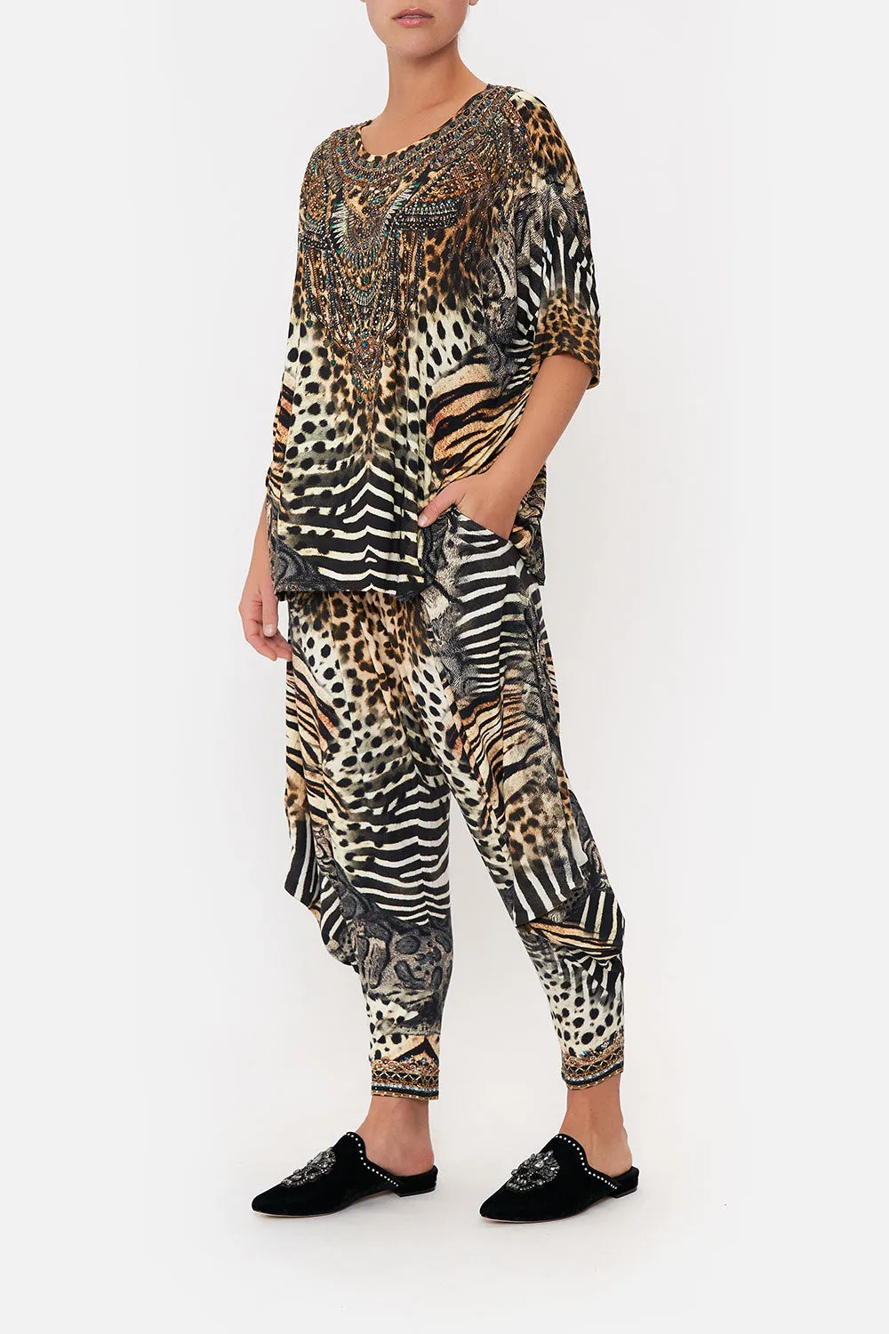 RELAXED FIT DROP SHOULDER TEE FOR THE LOVE OF LEO sold by Camilla product image thumbnail 4