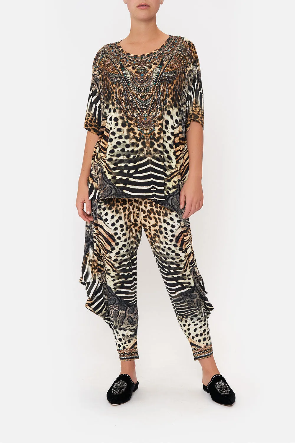 RELAXED FIT DROP SHOULDER TEE FOR THE LOVE OF LEO sold by Camilla